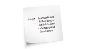 Bewerbung Diese Anlagen Will Der Personaler Sehen