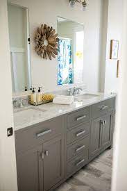 Each has their space, their drawer, and their mirror area. Check Out Below Decorating Ideas For The Bathroom Double Vanity Bathroom Grey Bathroom Vanity Sink Remodel