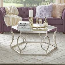 Olander Coffee Table Glam Coffee Table Coffee Table Geometric Coffee Table