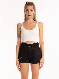 There's something for every occasion. Rib Knit Crop Top Gate