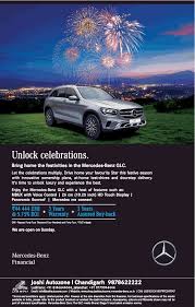 Mercedes Benz Glc With A Host Of Features Ad Toi Chandigarh 9 11 2020 Mercedes Benz Glc Mercedes Benz Mercedes