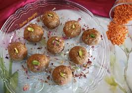 Flour, ghee and cane sugar (jaggery). Masoor Dal Red Lentil Ladoo Recipe By Leena Sangoi Cookpad