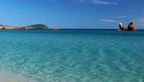 Spiaggia sabbiosa della zona residenziale di tortolì. Arbatax Spiagge