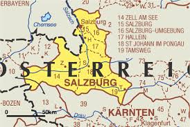 Finden sie auf der karte von salzburg eine gesuchte adresse, berechnen sie die route von oder nach salzburg oder lassen sie. Landkarte Salzburg Weltkarte Com Karten Und Stadtplane Der Welt