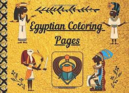 Cats were considered sacred in egypt. Egyptian Coloring Pages Colouring Book With Egyptian Themed Professional Art Work For Kids And Adults Who Love Ancient History Press Little Hill 9798631382435 Amazon Com Books