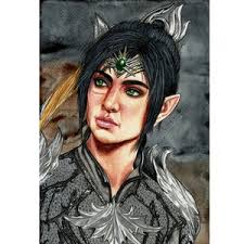 Original Linocut Print of Shadowheart From Baldur's Gate 3