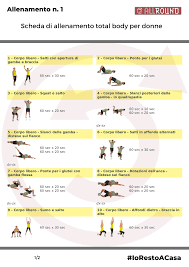 Per avere un fisico atletico non è necessario spendere fior di quattrini in abbonamenti in palestra ma, con il giusto impegno e con le giuste dritte, si possono ottenere notevoli risultati anche allenandosi a casa propria. Schede D Allenamento Per Mantenersi In Forma A Casa All Round Sport Wellness Roma