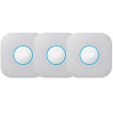 Best nest smoke detectors 3 pack sale. Google Nest S3006wbus Protect Smoke And Co Alarm Battery 3 Pack White Buydig Com