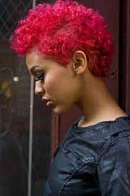 Pin By Val Bigs On Slap Short Natural Hair Styles Dyed Natural Hair Natural Hair Styles
