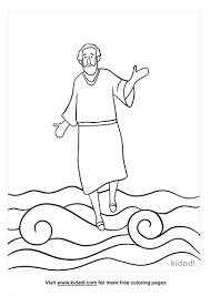 If your child loves interacting. Jesus Walking On Water Coloring Pages Free Bible Coloring Pages Kidadl