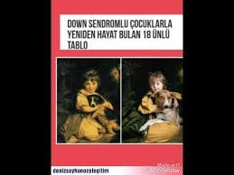 Down Sendromlu Cocuklarla Yeniden Hayat Bulan 18 Unlu Tablo Youtube Youtube Hayat Unluler
