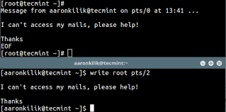 To send net send messages, you need to open a command prompt and use the net command with send parameter. How To Send A Message To Logged Users In Linux Terminal