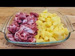 Feestelijk Recept Voor Aardappelen Met Vlees Voor Het Avondeten Voor Het Hele Gezin 221 Youtube Kartoffelbeilagen Rezepte Abendessen