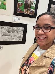 Aragon's 8th grader Tina Nguyen's beautiful Rodeo Art was chosen as one of  the first place winners in the CFISD Rodeo Art Exhibit! Her work was  displayed at the Visual and Performing