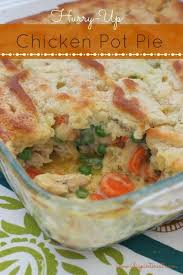 Bisquick Chicken Pot Pie Recipe Casserole Hurry Up Chicken Pot Pie I Dig Pinterest In 2020 Pot Pie Recipe Easy Recipes Pot Pies Recipes