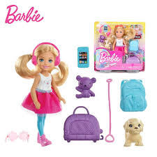 Share your barbie printable activities with friends, download barbie wallpapers and more! Dolls Stuffed Toys 2019 14cm Original Barbie Dolls Barbie Dreamhouse Adventures Travel Chelsea Doll Set With P Original Barbie Doll Chelsea Doll Doll Sets