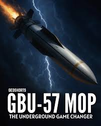 The GBU-57, also known as the Massive Ordnance Penetrator (MOP) is the strongest conventional bomb in the US Arsenal. This 30,000lb non-nuclear explosive is widely regarded as the most effective bunker-buster bomb