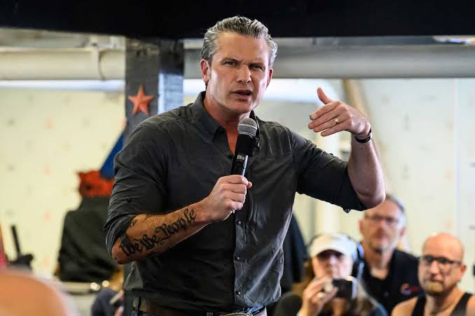 Pete Hegseth Uses Transphobic Slur in Stunning Speech About U.S. Military