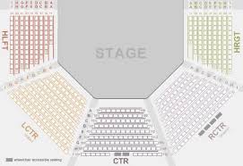Seating Chart Porthouse Theatre Kent State University