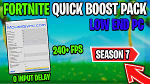 (chapter 2 season 5)in today's fortnite tips & tricks video, i go throught how. Fortnite Quick Fps Boost Pack For Pc