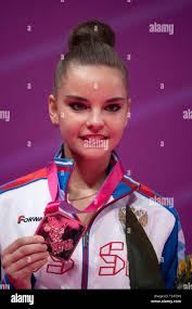 2019 rhythmic gymnastics hi-res stock photography and images