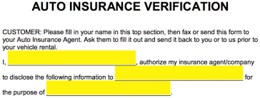 Be sure that each area has been filled in correctly. Free Auto Insurance Verification Letter Pdf Word Eforms