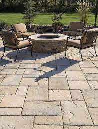 Avoid choosing wide pieces that consume floor space and create the illusion of a cramped patio. 30 The Best Stone Patio Ideas Site Home Design Stone Patio Designs Patio Pavers Design Brick Paver Patio