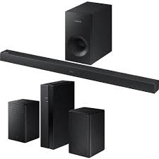 Samsung Hw K360 Za Soundbar W Wireless Subwoofer W Samsung Wireless Rear Speaker Kit Black Speaker Kits Sound Bar Rear Speakers