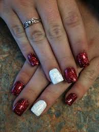 Rules are meant to be broken. Christmas Nail Designs Red And White Nail Art Designs 2020