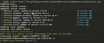 Can scoop install docker for windows? · Issue #3272 · lukesampson/scoop ·  GitHub