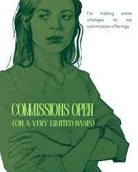 They're open! The request form for commissions is in my bio. As you can  see, my options are much more limited, and due to my own time-constraints  and responsibilities, I'll only be
