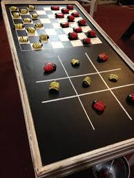 Diy Game Tables The Budget Decorator Gaming Table Diy Board Games Diy Diy Games