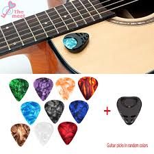 To choose a person or thing, for example.: 10 Pcs Guitar Picks Guitar Pick Holder Set For Acoustic Shopee Philippines