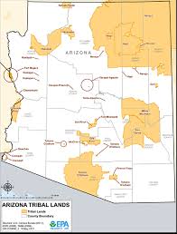 Illinois river network map shows that flowing from northeast to southwest, illinois river intersects the central region of the state. Arizona Tribal Lands Maps Air Quality Analysis Pacific Southwest Us Epa