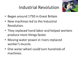 Why The Industrial Revolution Started In Great Britain Ppt Download