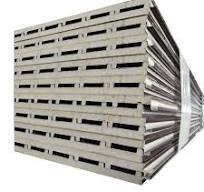 Insulated Aluminum PU Sandwich Roof Panel 1000mm Width ...