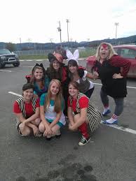 Character Day At School Alice In Wonderland Spirit Week Alice In Wonderland Spirit Week Spirit Week Outfits