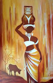 Black And White Painting African Tribal Art Pin By Paula Morgan On Black Art African Art Paintings African Paintings African Art