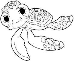 How To Draw Squirt The Turtle From Finding Nemo With Easy Step By Step  Drawing Tutorial - How To Draw Step By Step Drawing Tutorials