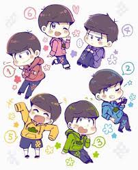 Osomatsu San Exo Fan Art Bts Chibi Chibi