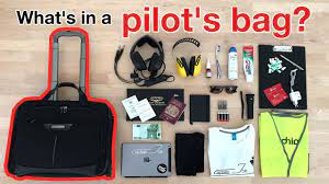 What S In A Pilot S Bag What You Need And What Not Youtube