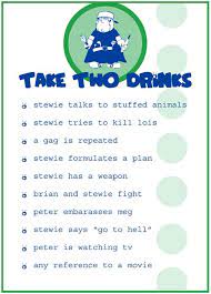 2 Drinks Ha Ha Ha Drinking Games Family Guy Drinking Game Tv Show Drinking Games