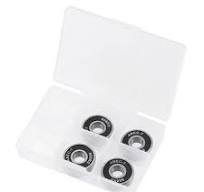 Uxcell 608-2RS Ball Bearings ABEC-7 Black for Skateboard Inline Roller  Skates 4 Pack