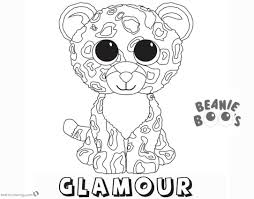 Coloring Beanie Boo Printable Coloring Pages Kiki Dog