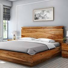 Modern Simplicity Solid Wood Platform Bed Frame Bed Design Modern Platform Bed Designs Wood Platform Bed