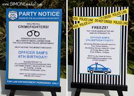 See more ideas about cops and robbers, robber, cops. Police Themed Party Printables Invitations Birthday Party
