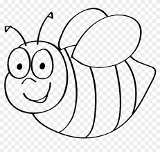 Animal coloring pages for kids. Coloring Pictures Of Bees Bumble Bee Coloring Page Free Transparent Png Clipart Images Download