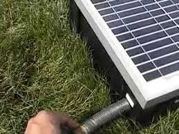 amazing solar powered water pump system youtube solar powered water pump solar fountain diy solar fountain