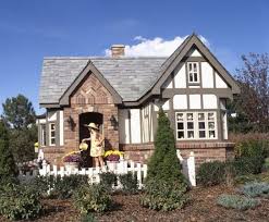 La Petite Maison Brick Tudor Playhouse In 2020 Play Houses House Exterior Cottage