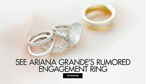 Dalton gomez helped design ariana grande's tasteful wedding ring. Are Ariana Grande And Pete Davidson Engaged